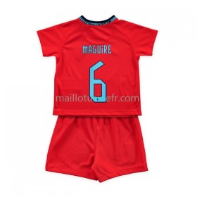 Maillot de Foot Angleterre Maguire 6 Extérieur Coupe du monde 2022 - Enfant